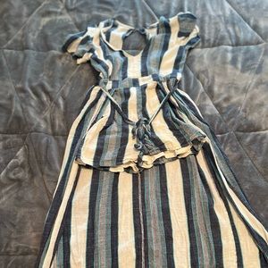 Shorts romper with tail — size 9